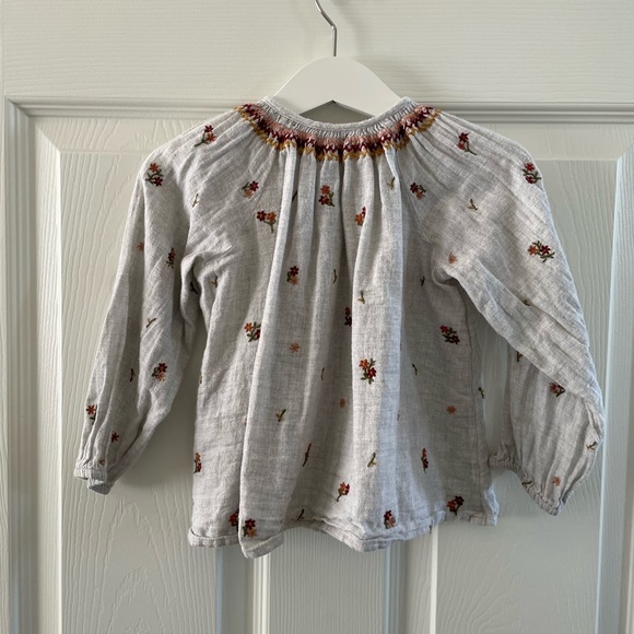 Zara Embroidered Blouse - Picture 5 of 7